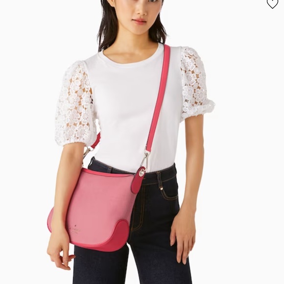 Kate Spade Rosie Crossbody 
COLOR:
Pink Peppercorn Multi
NWT - Picture 8 of 16